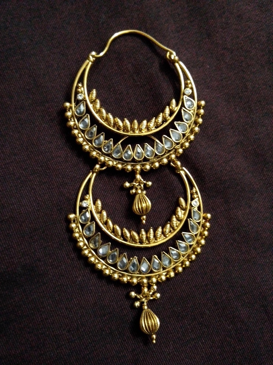 earrings, diamond, jewelery, jewel, ornament, gold, indian, silver, expensive, stone, delicate, precious, bridal